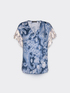 Dual print blouse image number 4
