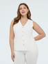 Gilet long en maille image number 2