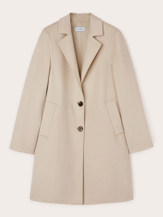 Cappotto sfoderato in lana