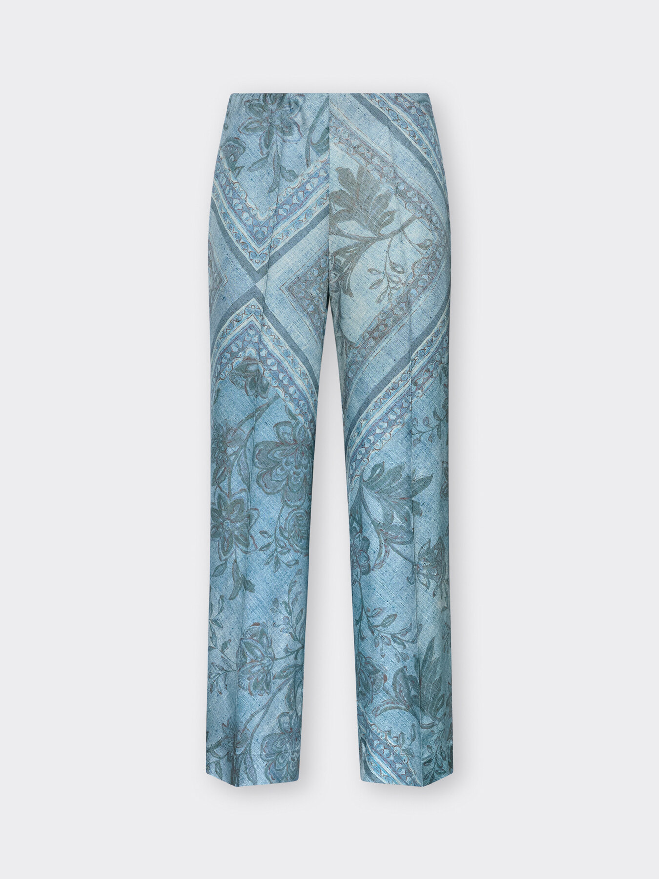 Pantaloni stampati in viscosa image number 4