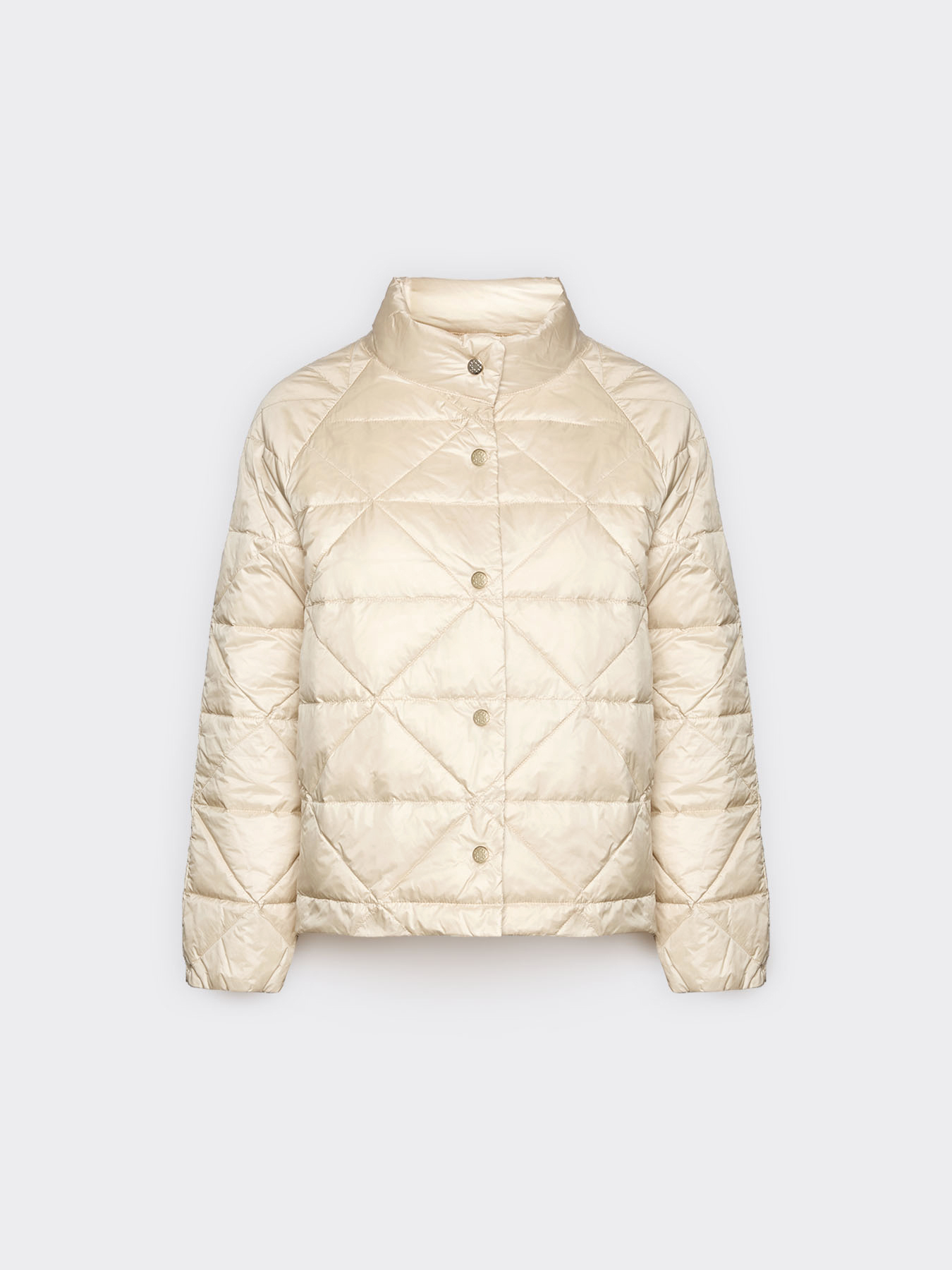 Lightweight quilted nylon down jacket image number 4