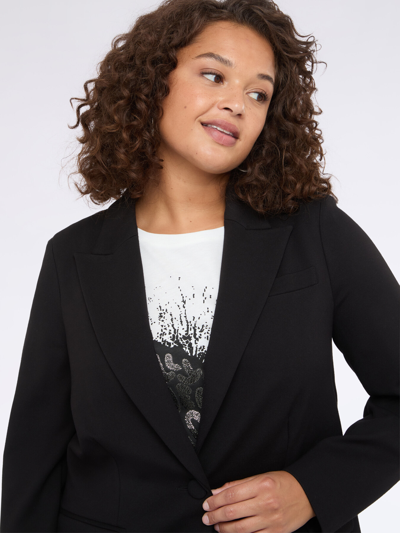 Blazer en Punto Milano image number 3