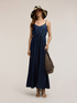 Rochie lungă din denim lyocell image number 0