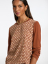 T-Shirt mit bedruckter Seidenfront image number 0