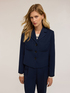 Cropped-Jacke mit Satin-Einsätzen image number 2