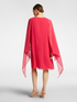 Elegant dress with cape image number 1