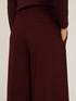 Technical fabric palazzo trousers image number 3