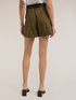Pleated shorts image number 1