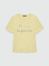 T-shirt avec inscription en cabochons image number 4