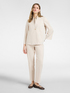 Pantaloni dritti in raso stretch image number 0