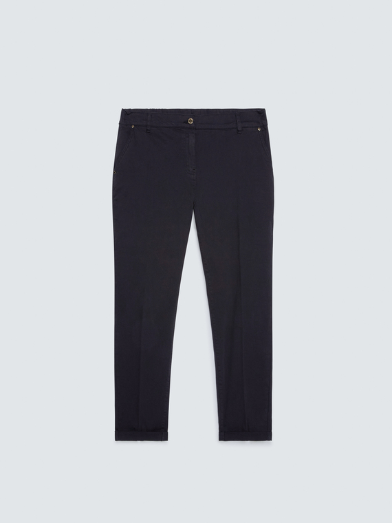 Chino-Hose aus Baumwolle