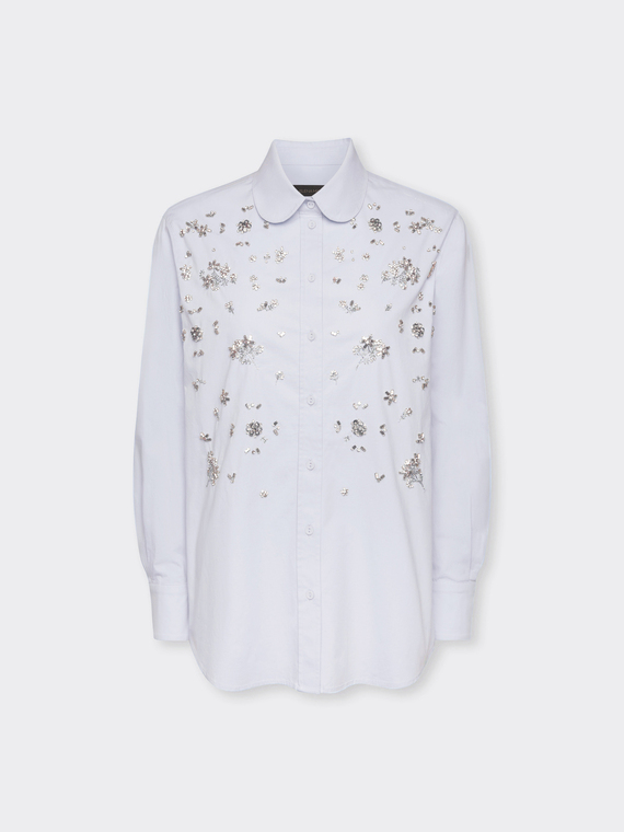 Chemise brod&eacute;e &agrave; la main