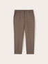 Pantaloni regular fantasia check image number 3