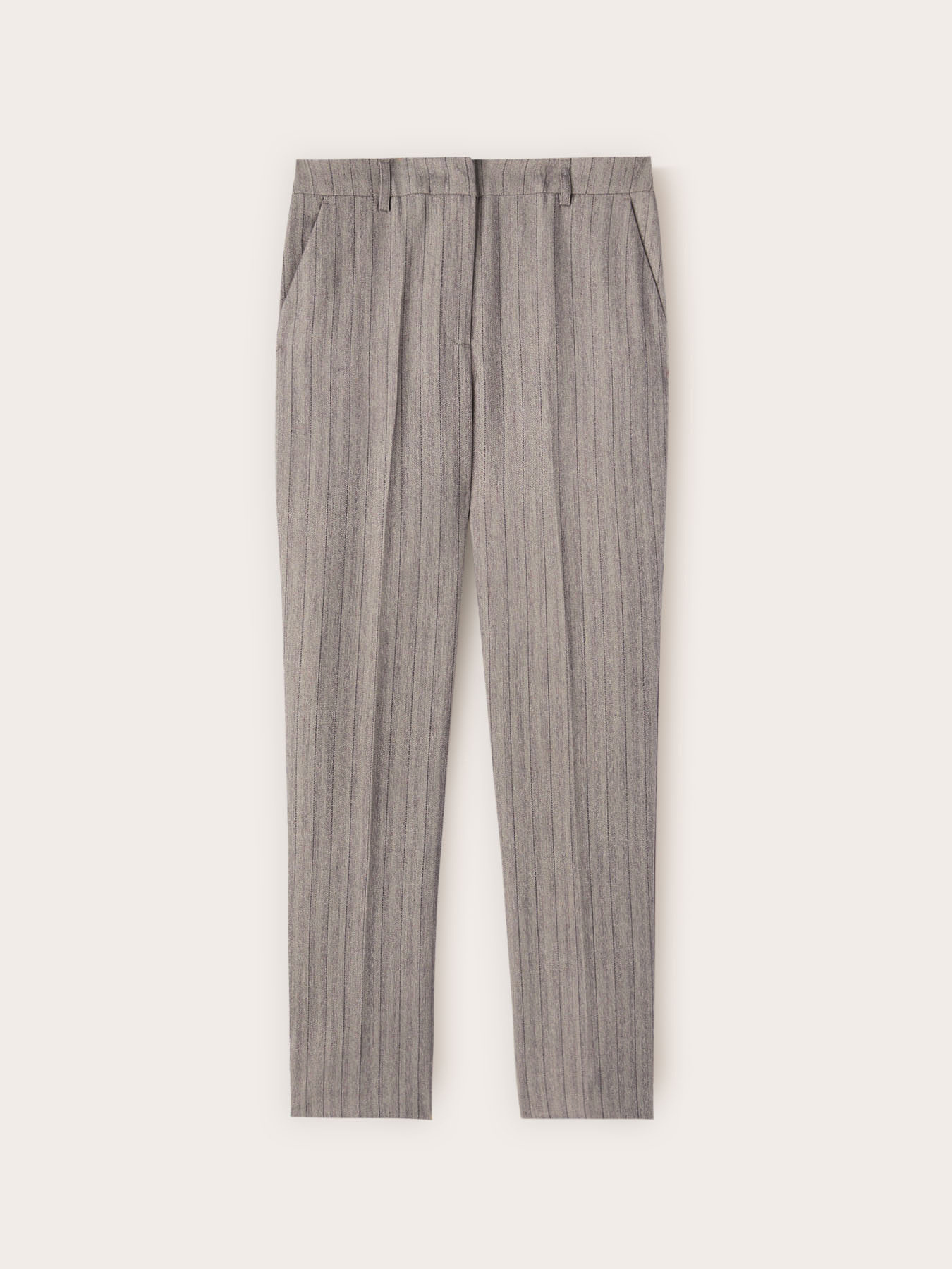 Pantalon regular à rayures image number 4