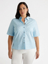 Camicia in lino stretch con borchie image number 2