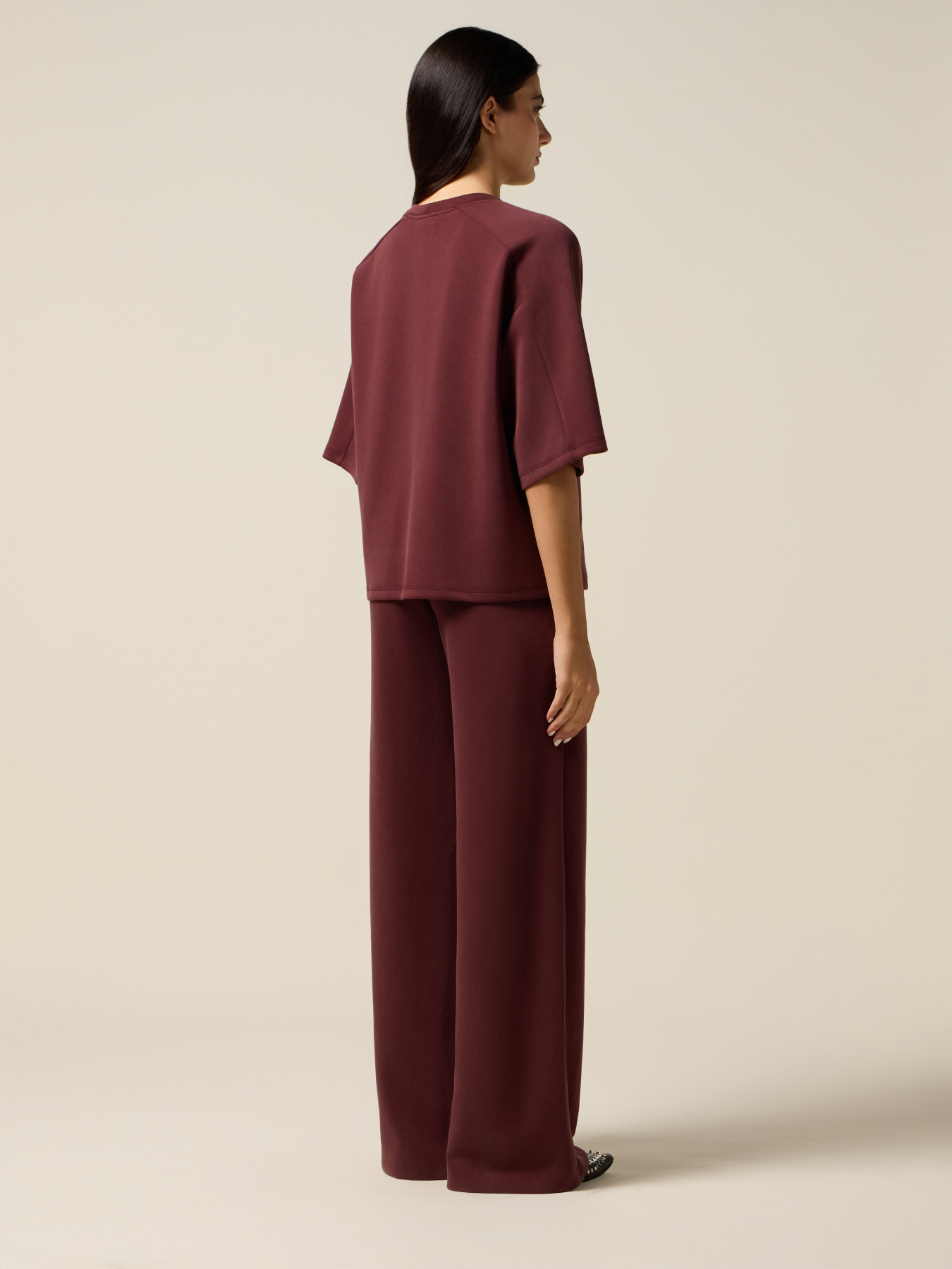 Felpa over con castoni image number 1