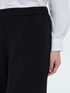 Pantaloni Wide Leg in tessuto stretch image number 3