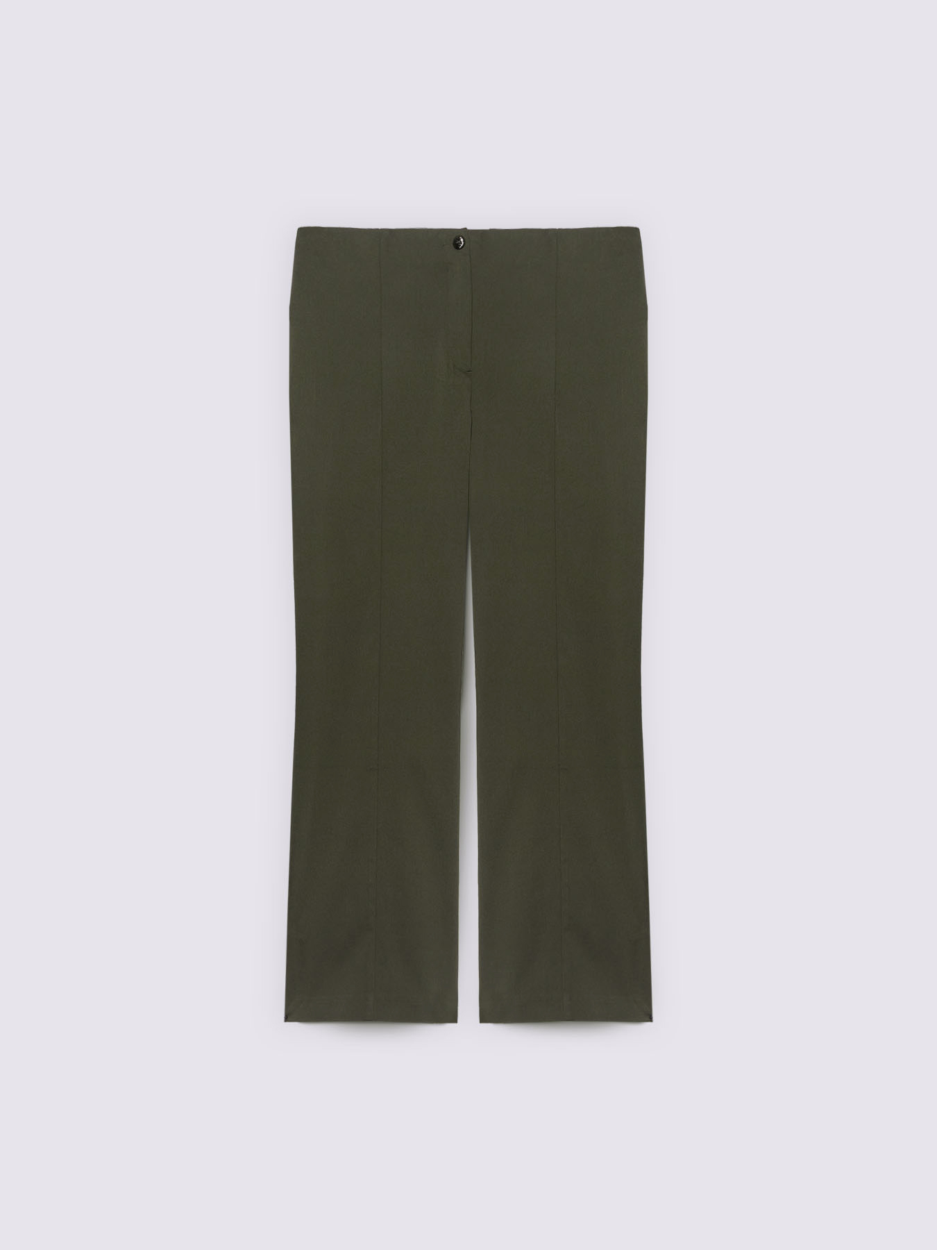 Pantalones kick flare de viscosa image number 4