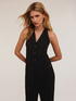 Short polyviscose gilet image number 2