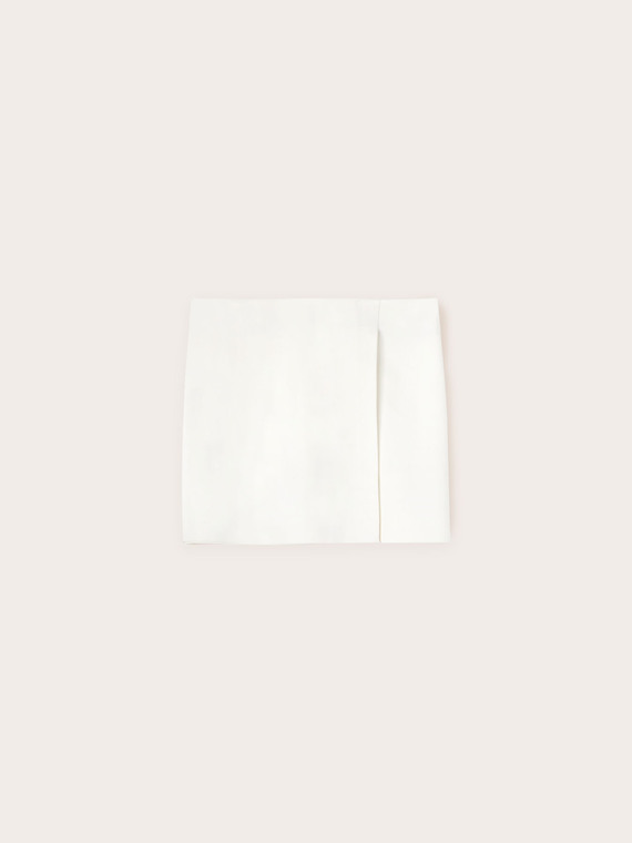 Mini-jupe effet portefeuille