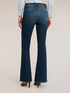 High-waisted push-up flare jeans image number 1