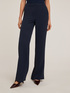 Pantaloni palazzo in envers satin image number 0