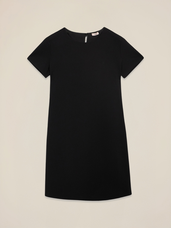 Robe regular en tissu fluide
