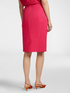 Solid color straight skirt image number 1