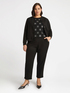 Pantaloni joggers in tessuto stretch image number 4