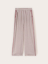 Pantalon palazzo en twill de viscose image number 4