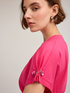 Kimono t-shirt with stones on the sleeves image number 2