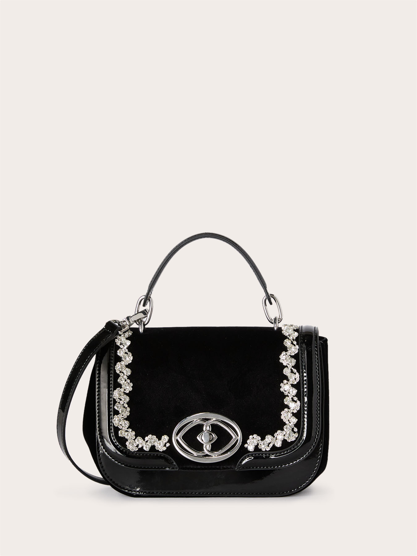 Shoulder bag with stones image number 1