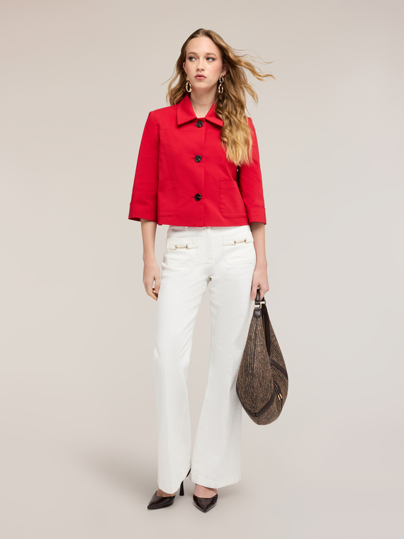 Short-sleeved jacket