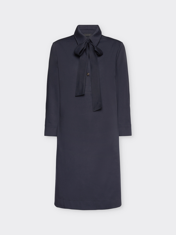 Chemisier dress with sash