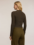 Gerippter Rollkragenpullover mit Schmuckknöpfen image number 1