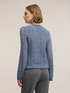 Perforated sweater with flare sleeves image number 1