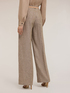 Gestreifte Palazzo-Hose aus Leinen image number 1