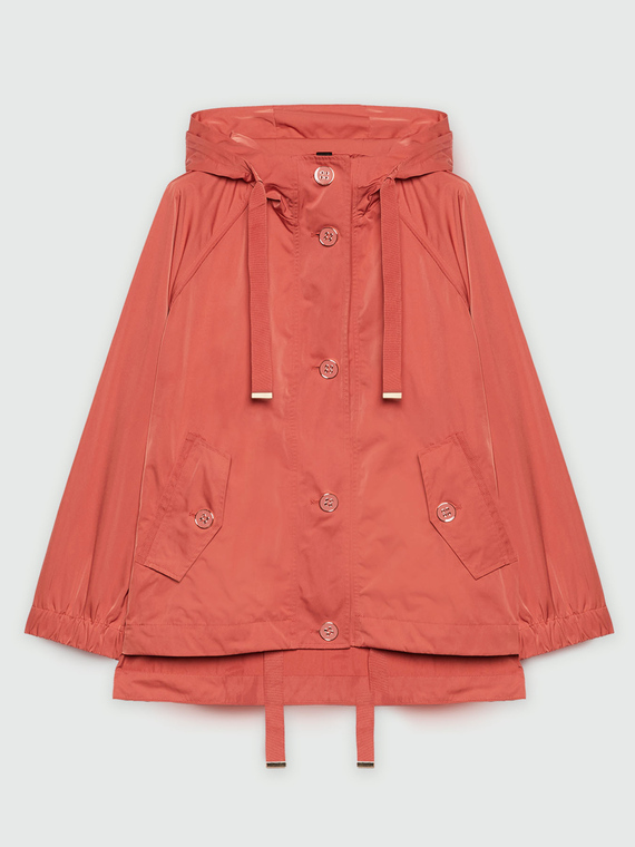 Papayafarbener Parka