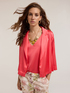 Destrukturierte Jacke aus Stretch-Satin image number 2