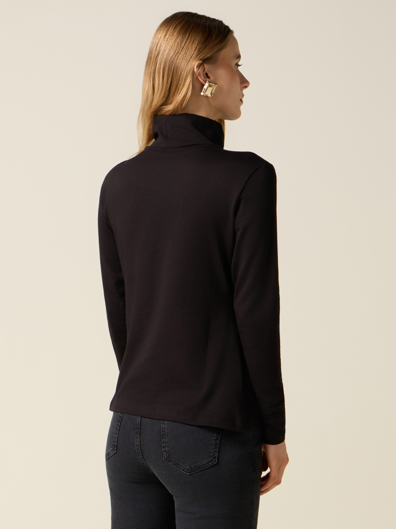 T-shirt lupetto con stampa image number 1