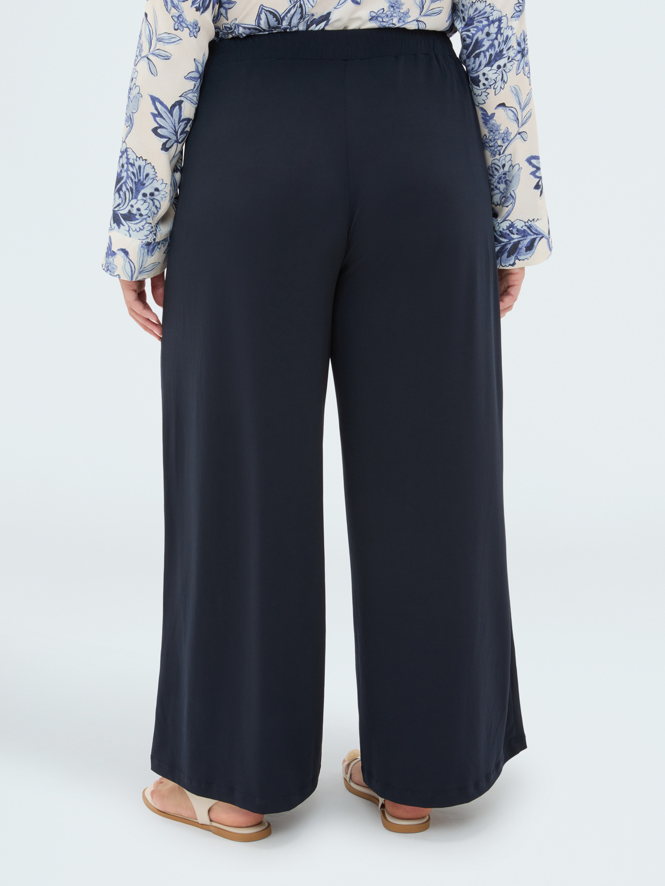 Palazzo-Hose aus Jersey image number 1