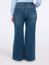 Wide Leg Jeans with rhinestone pinstripes image number 1
