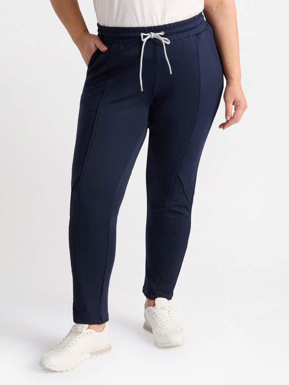 Joggers mit Tunnelzug in der Taille