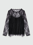 T-Shirt aus Spitze mit Top image number 4