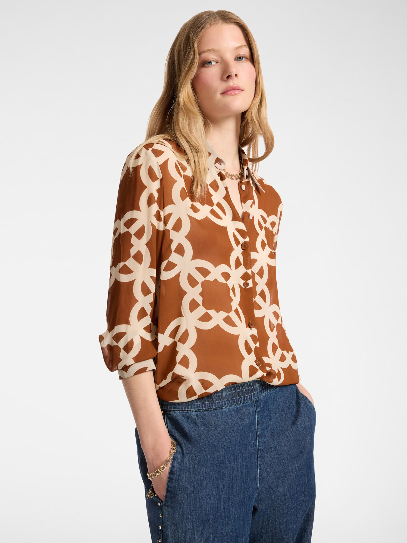 Camicia stampata image number 0