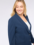 Blazer fitted in tessuto stretch image number 3