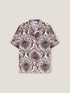 Camicia maniche corte fantasia foliage image number 5
