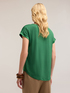 Dual fabric T-shirt image number 1