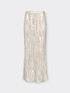 Jupe fourreau longue en paillettes image number 4