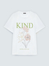 Cotton t-shirt with floral print image number 5